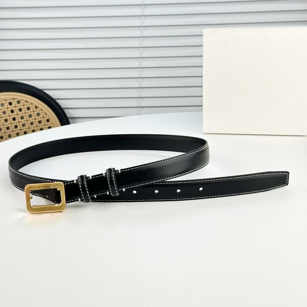 Men Formal Wear Modern - Cintura Moderna Nera e Argento con