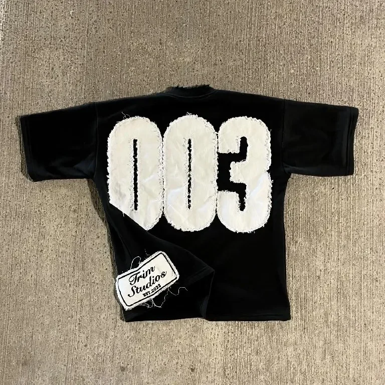 Men'S Gothic Formal Wear - T-shirt nera streetwear per uomo e