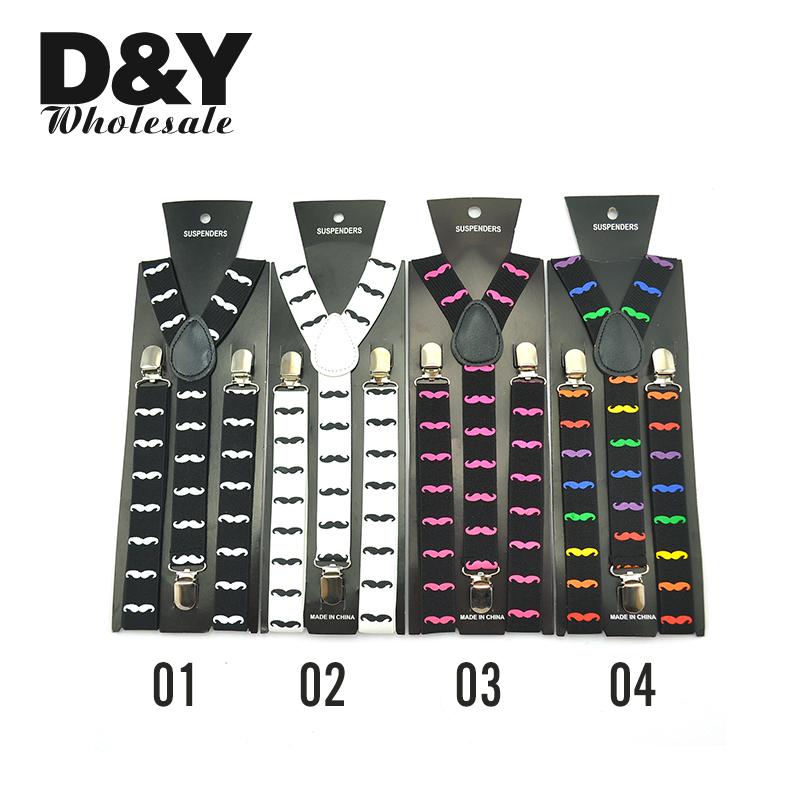 Men'S Formal Wear With Suspenders - Bretelle Classiche a Y con Clip