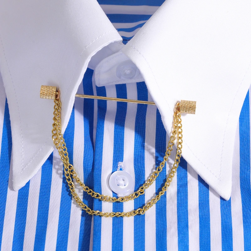 Collar Stay Metal - Colletto Stays Pin Semplice Banchetto d'affari