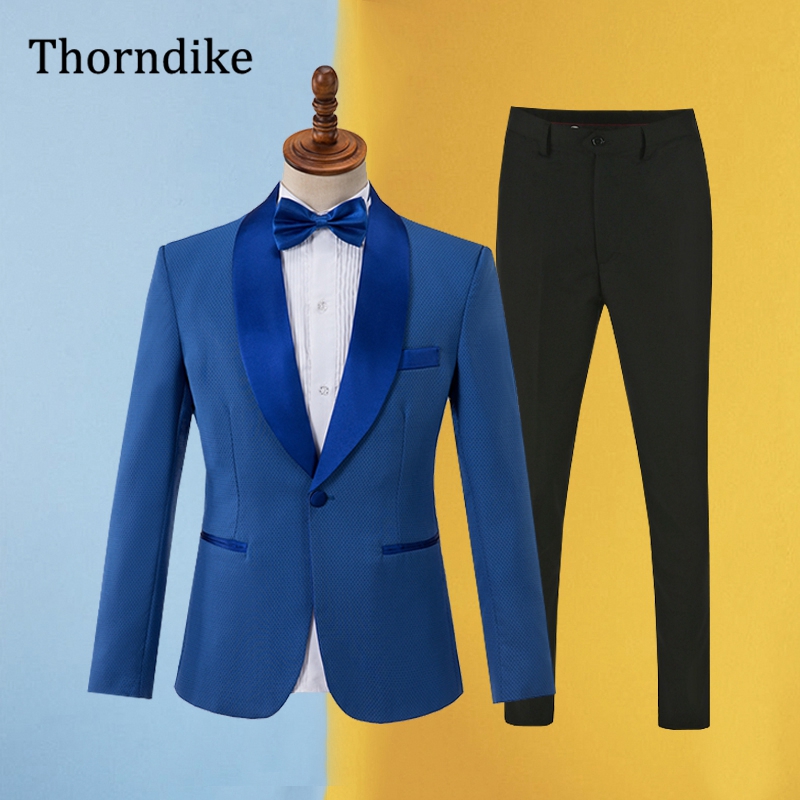 Men Formal Wear 2025 - Gwenhwyfar Abito blu da uomo 2025