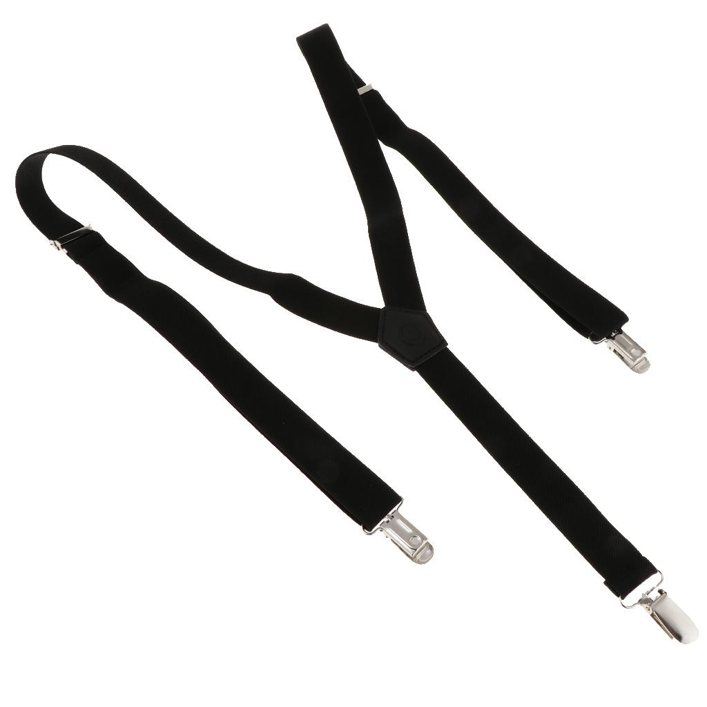 Men'S Formal Wear With Suspenders - Bretelle da uomo eleganti, elastiche e