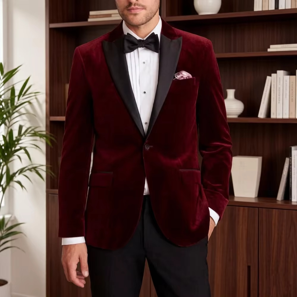 Abito Formale in Velluto per U - Formal Men Party Wear Jacket recensione e prezzo