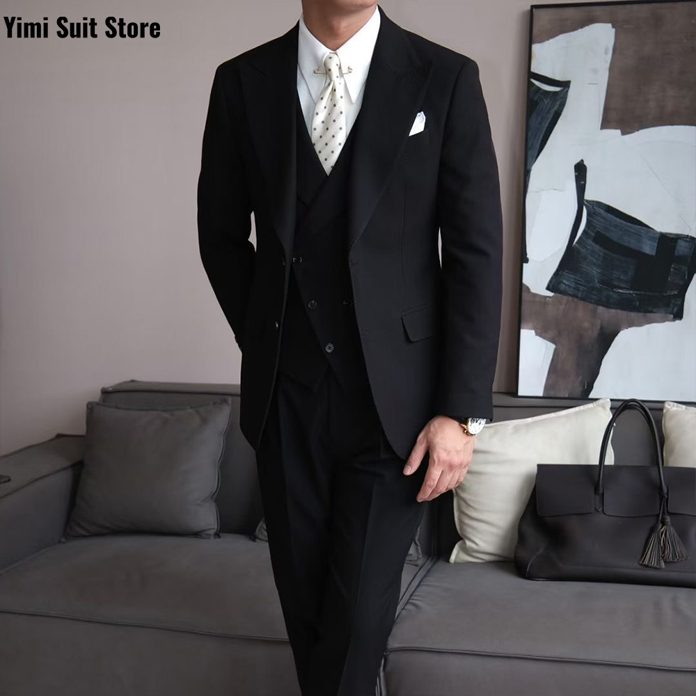Abiti da uomo neri di alta qua - Men Formal Wear Modern recensione e prezzo