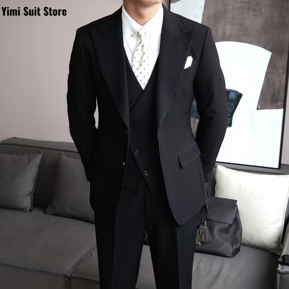Abiti da uomo neri di alta qua - Men Formal Wear Modern recensione e prezzo