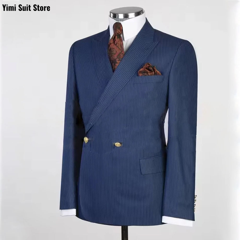 Abiti da uomo gessati 2 pezzi  - Men Formal Wear Modern recensione e prezzo