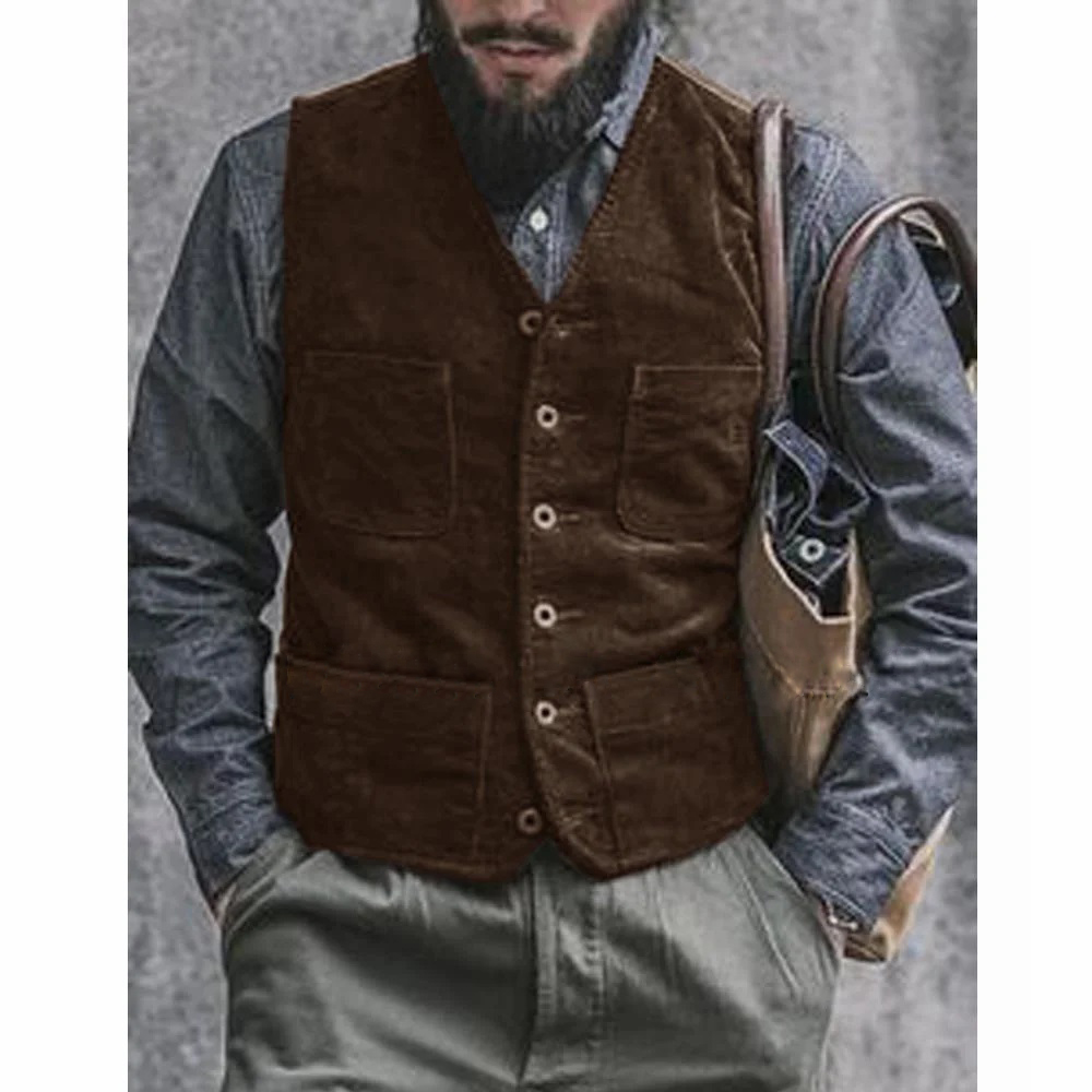 Gilet in Velluto a Coste da Uo - Men'S Gothic Formal Wear recensione e prezzo