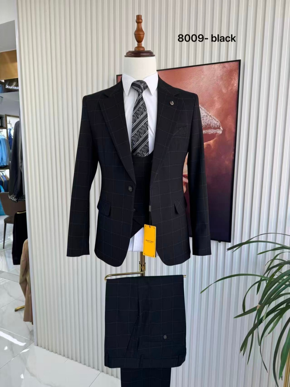 Completo da Uomo a Quadri 3 Pe - Formal Men Party Wear Jacket recensione e prezzo