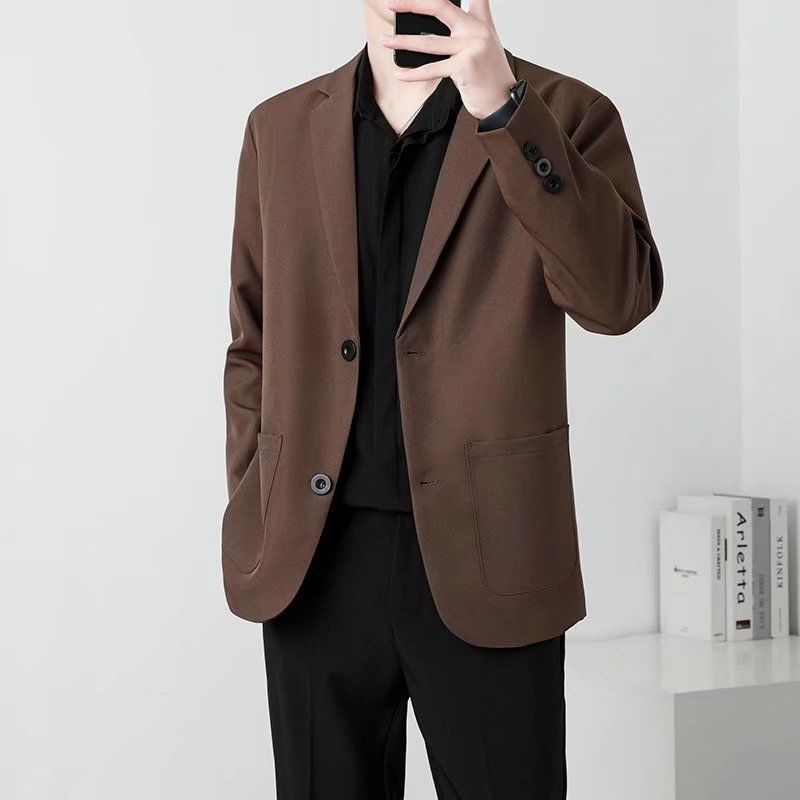 Giacca da uomo primavera marro - Men Formal Wear Brown recensione e prezzo
