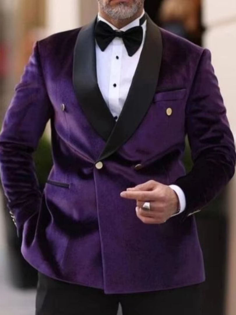 Abito da uomo in velluto XS-6X - Formal Men Party Wear Jacket recensione e prezzo