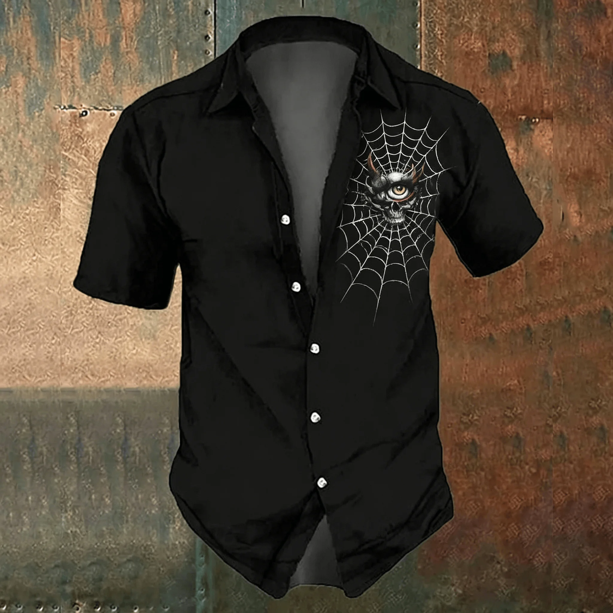 Camicia casual da uomo nera co - Men'S Gothic Formal Wear recensione e prezzo