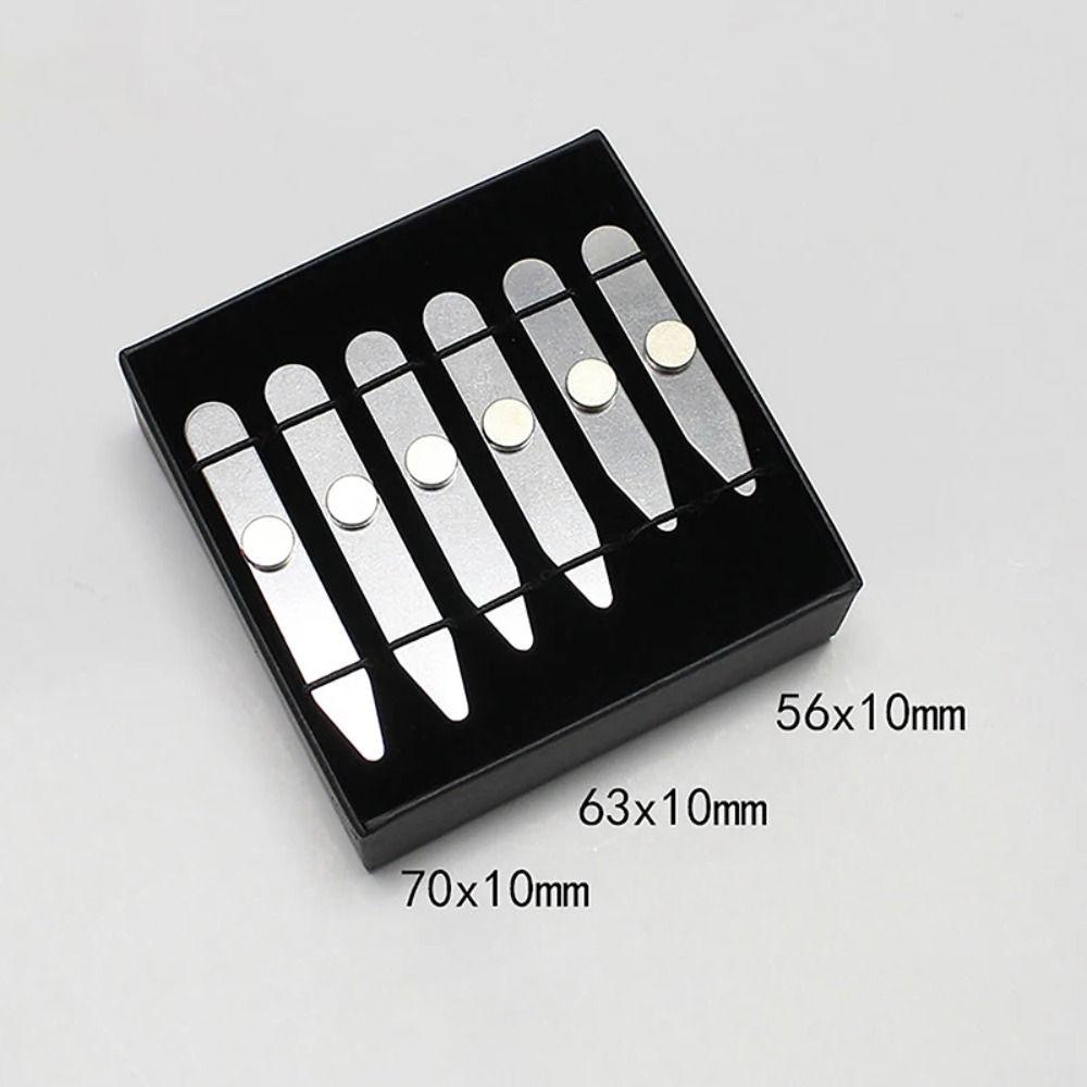 6 Pezzi Nuovi Supporti per Col - Collar Stay Metal recensione e prezzo