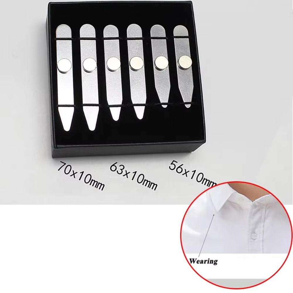 6 Pezzi Nuovi Supporti per Col - Collar Stay Metal recensione e prezzo