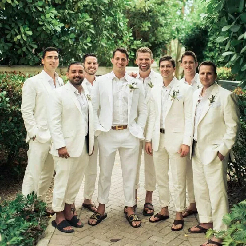 Smoking da sposa in lino per u - Men Formal Wear Modern recensione e prezzo