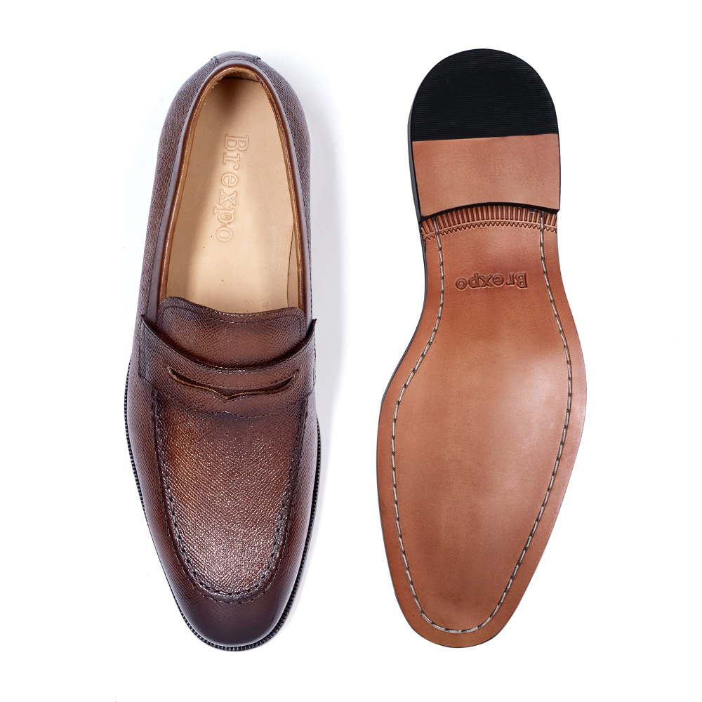 Scarpe eleganti slip-on da uom - Men Formal Wear Brown recensione e prezzo