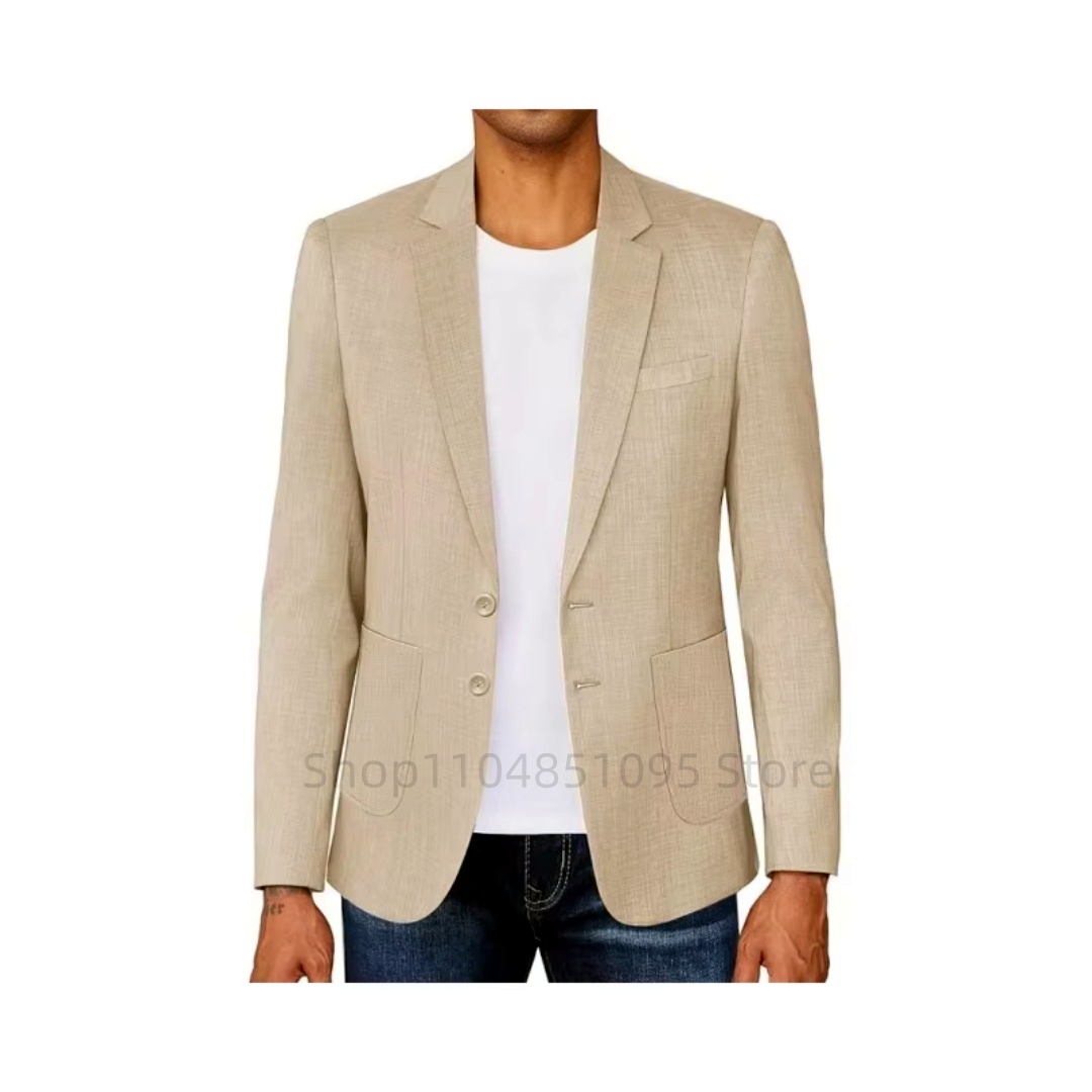 Blazer in Lino Slim Fit da Uom - Formal Men Party Wear Jacket recensione e prezzo