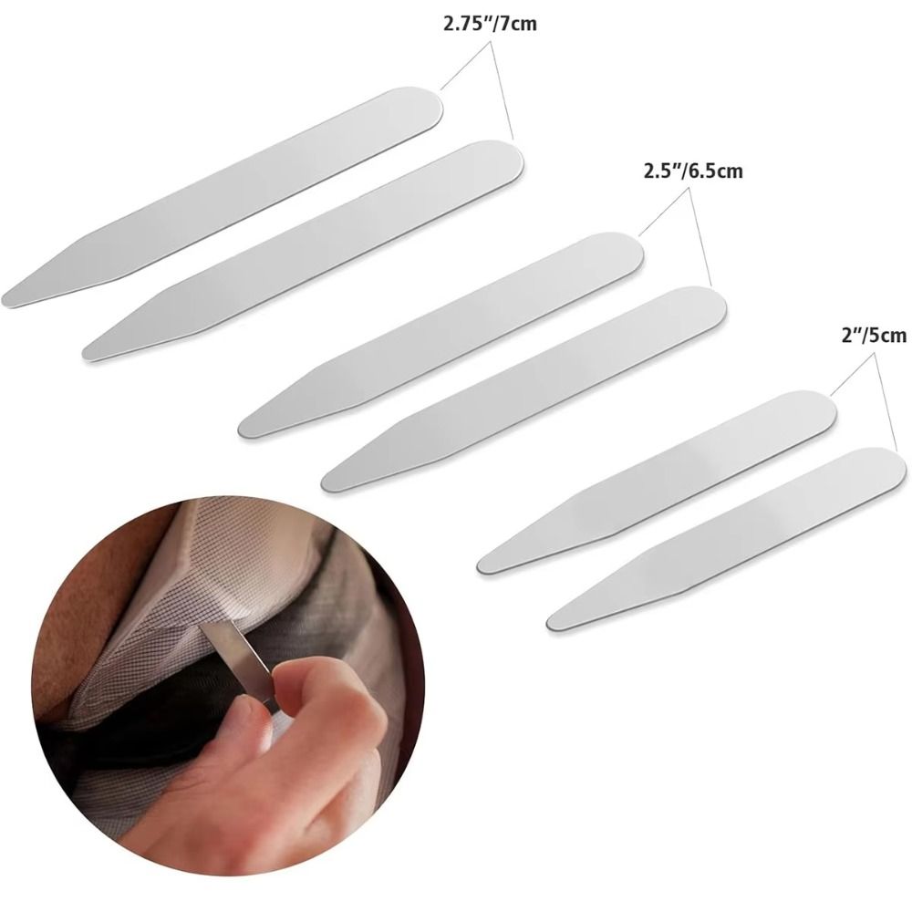 6 Pezzi Nuovi Inserti Magnetic - Collar Stay Metal recensione e prezzo