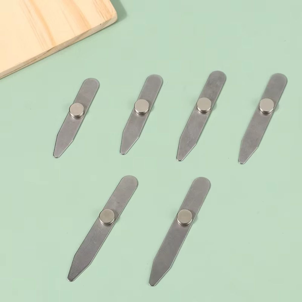 6 Pezzi Nuovi Inserti Magnetic - Collar Stay Metal recensione e prezzo