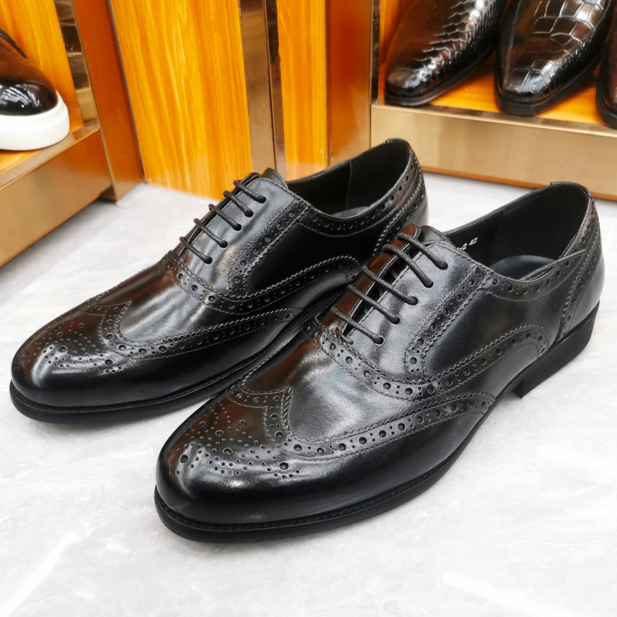 Scarpe eleganti da uomo di lus - Men Formal Wear Brown recensione e prezzo