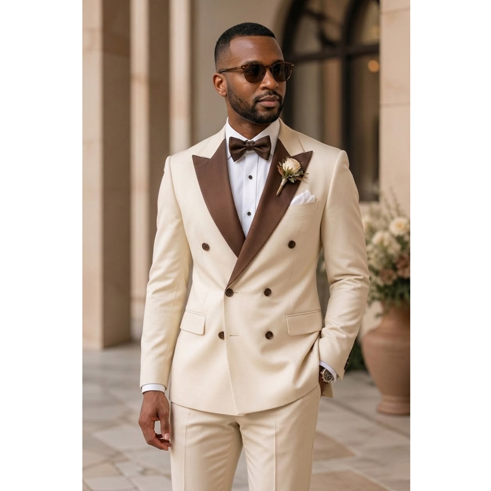 Abito da uomo doppiopetto con  - Men Formal Wear Modern recensione e prezzo